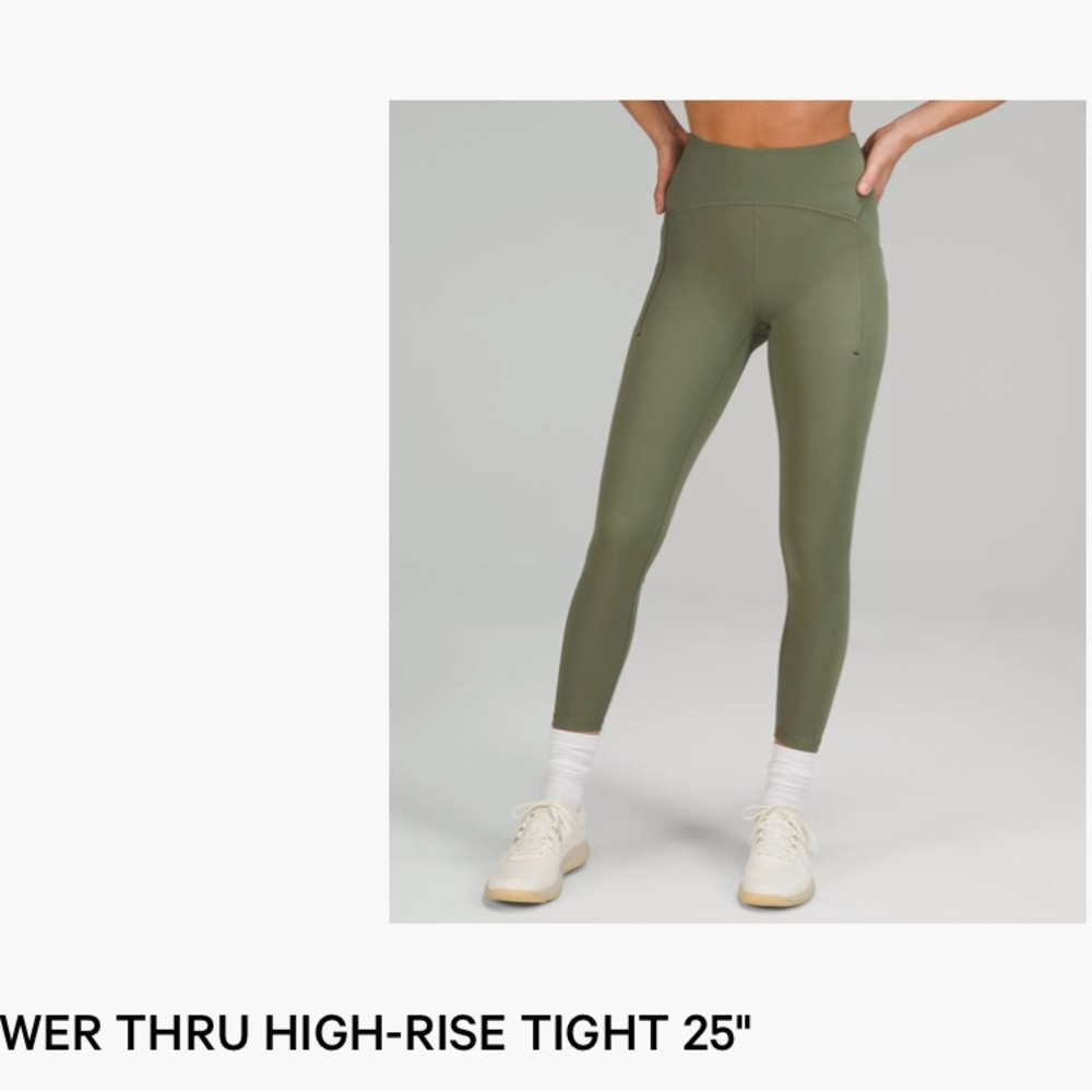 NWOT LULULEMON Leggings. Size 6